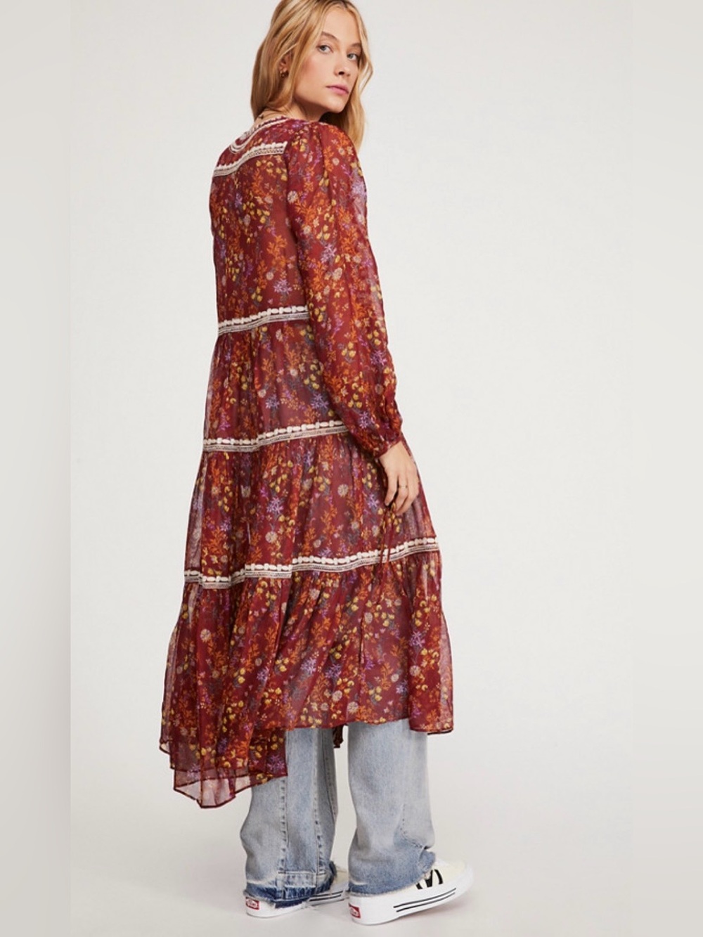 Free people maxi tunic top dress - Picture 4 of 14